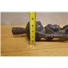Image 14 : African Hardwood Female Carving w/ Vessel on Head 4.5" x 4.5" x 21"H (cracked)