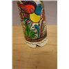 Image 9 : Hand-Painted Ceramic Folk-Art Figure 4" Dia, 24"L (chipped)