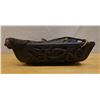 Image 1 : New Guinea Carved Wooden Baby Carriage w/ Straps 14" x 6" x 18"H