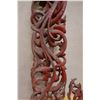 Image 13 : Burmese Gilded Wooden Temple Carving 13" x 45"H (cracked)