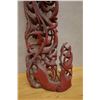 Image 14 : Burmese Gilded Wooden Temple Carving 13" x 45"H (cracked)