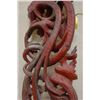 Image 17 : Burmese Gilded Wooden Temple Carving 13" x 45"H (cracked)