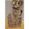 Image 4 : Burmese Gilded Wooden Temple Carving 13" x 45"H (cracked)