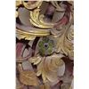 Image 5 : Burmese Gilded Wooden Temple Carving 13" x 45"H (cracked)