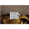 Image 6 : Burmese Gilded Wooden Temple Carving 13" x 45"H (cracked)