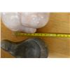 Image 12 : Qty 2 Abstract Stone Sculptures, Misc Sizes