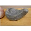 Image 3 : Qty 2 Abstract Stone Sculptures, Misc Sizes
