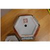 Image 11 : Qty 2 Chinese Famille Rose Porcelain Planters w/ Bases & Maker's Marks 14" x 14" x 10"H