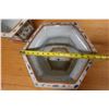 Image 14 : Qty 2 Chinese Famille Rose Porcelain Planters w/ Bases & Maker's Marks 14" x 14" x 10"H