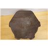 Image 3 : Chinese Cinnabar Lacquer Stand w/ Carved Scenic Top 10" x 10" x 14"H