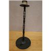 Image 3 : Edo Period Antique Japan Bronze Candle Single Stand Shokudai  8.5" Dia, 20"H (w/o candle)