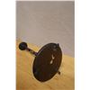 Image 6 : Edo Period Antique Japan Bronze Candle Single Stand Shokudai  8.5" Dia, 20"H (w/o candle)