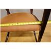 Image 9 : Wooden Thonet Vienna Secession Chair w/ Bentwood Arms & Upholstered Seat 21" x 17" x 40"H