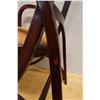 Image 13 : Wooden Thonet Vienna Secession Chair w/ Bentwood Arms & Upholstered Seat 21" x 17" x 40"H