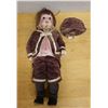Image 1 : Vintage Doll w/ Porcelain Face & Hands 7.5" x 24"H