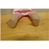 Image 6 : Vintage Doll w/ Porcelain Face, Hands & Legs 8" x 24"H