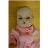Image 2 : Vintage Doll w/ Porcelain Face & Hands 6.5" x 17"H