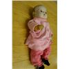 Image 4 : Vintage Doll w/ Porcelain Face & Hands 6.5" x 17"H