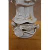 Image 4 : Isco Chinese Kwan Yin White Porcelain Statue 4" x 13.5"H