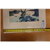 Image 11 : Qty 2 Japanese Prints by Katsushika Hokusai 16.5" x 14", Matted