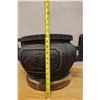 Image 11 : Carved Japanese Temple Censer Incense Burner w/ Handles Circa 1900's, 15" Dia, 12"H