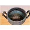Image 5 : Carved Japanese Temple Censer Incense Burner w/ Handles Circa 1900's, 15" Dia, 12"H
