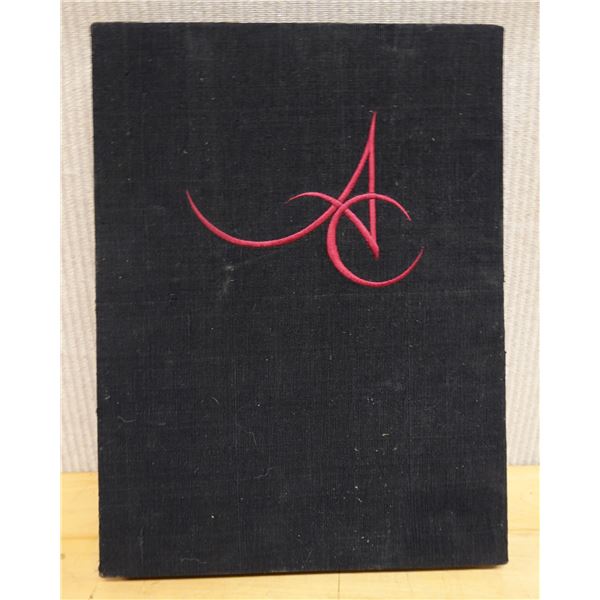 Art Book A. Christian Numbered 22/1500  Featuring Artist Anthony Christian Work, Hong Kong 1991 w/ C