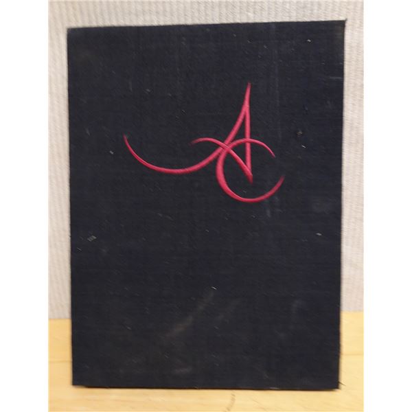 Art Book A. Christian Featuring Artist Anthony Christian Work, Hong Kong 1991 w/ Cover 12" x 16"