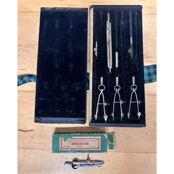 Sury Ringhead Bow Pencil Drafting Instrument Set in Box