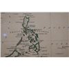 Image 11 : Qty 2 Framed Maps: Northamptonshire & East India Islands 15" x 15", Framed & Matted