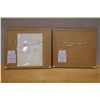 Image 16 : Qty 2 Framed Maps: Northamptonshire & East India Islands 15" x 15", Framed & Matted