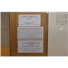 Image 19 : Qty 2 Framed Maps: Northamptonshire & East India Islands 15" x 15", Framed & Matted
