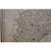 Image 4 : Qty 2 Framed Maps: Northamptonshire & East India Islands 15" x 15", Framed & Matted