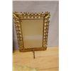 Image 11 : Round Capiz Shell Placemat 19" Dia, Italian Rococo Artwork & Filigree Ornate Frame, Misc Sizes