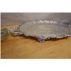 Image 10 : Qty 2 Metal Engraved Platters w/ Handles, Misc Shapes & Sizes