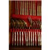 Image 4 : Thai Brass Flatware Set in Wooden Case Approx. 5"-7"L