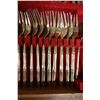 Image 7 : Thai Brass Flatware Set in Wooden Case Approx. 5"-7"L