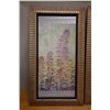 Image 2 : Qty 2 Monarch Collection TMC-9098 Golden Harmony Botanical Prints 26" x 46", Framed