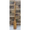 Image 1 : Wooden Canoe Paddle Made in Kentucky 7" x 60"L
