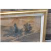 Image 6 : Large Batik Copy of Song Painting Marked N6610, 53" x 25" Framed