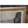 Image 2 : Grand Canyon Lithograph by Thomas Moran Copyright 1893, 43" x 28", Koa Framed & Matted