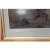Image 5 : Grand Canyon Lithograph by Thomas Moran Copyright 1893, 43" x 28", Koa Framed & Matted