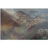 Image 8 : Grand Canyon Lithograph by Thomas Moran Copyright 1893, 43" x 28", Koa Framed & Matted