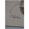 Image 5 : Abstract Female Sketch Artwork 30" x 43", Framed & Matted