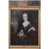 Image 2 : Girl from the 1800's w/ Dog  Artwork 32" x 38", Framed