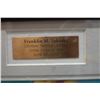 Image 5 : Dream Ocean Artwork w/ Metal Plate Dedication From Aloha Council 2007, 39" x 23", Framed