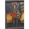 Image 2 : Spanish Warrior Mixed-Media Artwork by Claudia y Julio from Guadalajara, Mexico 28" x 36", Framed