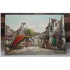 Image 1 : Street Scene Artwork by H. Koolan 26" x 24", Unframed