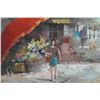 Image 3 : Street Scene Artwork by H. Koolan 26" x 24", Unframed