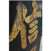 Image 2 : Chinese Carved Wooden Temple Sign 17" x 40", Unframed
